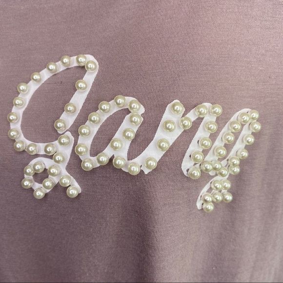 Miss Chievous Pearl Girl Gang shirt with Front Twist size XL - Picture 5 of 11